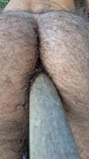 Hairy ass, I want cock