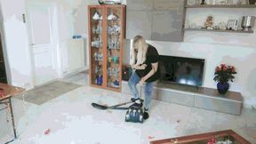 She starts cleaning WMV