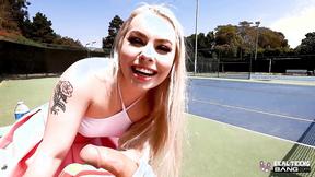 ”Real Teens - Haley Spades fucked Hard After A Game Of Tennis”