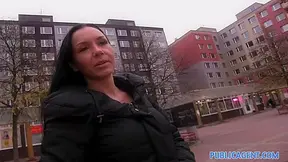 PublicAgent: Maya with big tits gets fucked in a car park