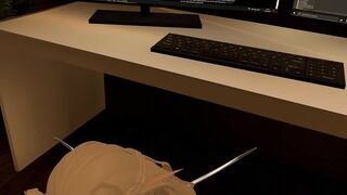 pov: VTUBER PLEASURES YOU AT YOUR DESK