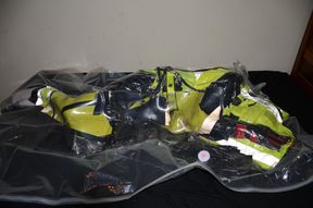 Feb 14 2023 - VacPacked in my hiviz coveralls with my hiviz harness kevlar vest &amp; PVC Aprons