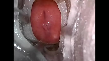 Fucking my Fleshlight Ice with in your face cumshot