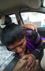 Tamil Aunty BJ to Owner in Car
