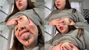 Breastfeeding and sucking little man