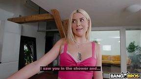 Spanish Student Spreads Ass