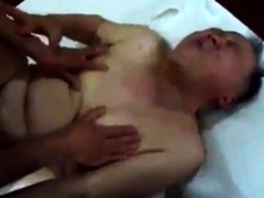 Silver Daddy's Orgy with Asian Twinks