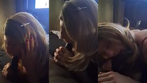 tranny kristin starr sucks a bbc ever so slowly!