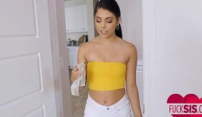 Scratch and Sniff Panties: Petite Gina Valentina Takes It Doggystyle with a Big Ass Cumshot
