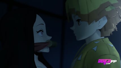 Nezuko And Zenitsu Night Passion Sex - UNCENSORED