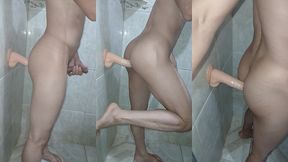 brincando com consolo na parede