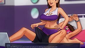 Car Toon In Summertime Saga - Wow, Push It In By Misskitty2k