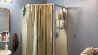 Your fantasy mommy showers and gets ready for bed solo