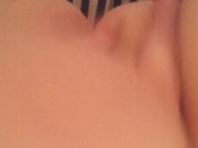 busty subbie and horny master finger fuckin while blowin my cock