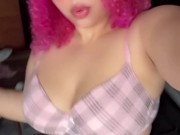 Pastel Pink Cherry Y2K Girl