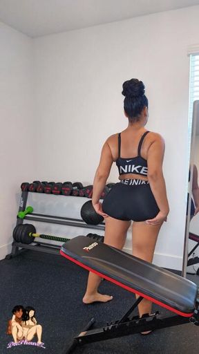 Squats done the hard way.