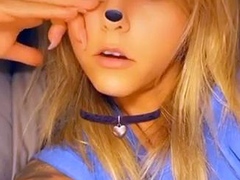 Amateur Blonde Teen Plays Solo with Toy Webcam Porn