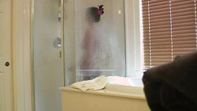 Big Titted brunette teen teases
