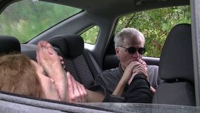 Foot fetish ride with Roxie (mp4)