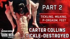 Pornstar Carter Collins Tickle-Destroyed On The Bed (Part 2)