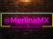 MerlinaMX - Tetona Mexicana de OnlyFans se Masturba y se toca las Enormes Tetas quedando bien Mojada