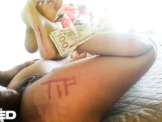 STRIPPER HARDCORE Tightest Anal Huge Knob Rich Fem