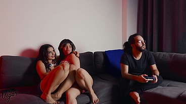 He's so naive that he doesn't realize what happens right in his nose! - Min Galilea, Selena Vega and William Vega