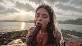 i lifted up this bride s dress and fucked her tight pussy deep [ai]