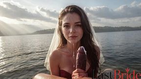 i lifted up this bride s dress and fucked her tight pussy deep [ai]