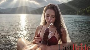 i lifted up this bride s dress and fucked her tight pussy deep [ai]
