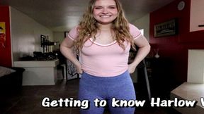 harlow west wetting tight spandex yoga pants leggings