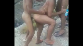 Beach Suruba – Hot Group Sex With Big Asses And Amateur Gay Action