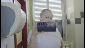 A Quiet Moment of Resilience: Nicoletta Finding Strength in a Simple Routine at the Hospital After Her Chemotherapy Session 4K