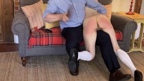 It Doesn't Hurt Anymore Part 2 - Kinia posts about the spankings she receives not hurting anymore. Her guardian ensures that she regrets her boasts with a severe punishment.