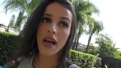 Big Titted Latina Transsexual Pietra Radi Really Needs An Ass To Fuck It