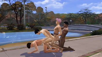 The Sims - Gay Orgy Outdoors - Channel Intro