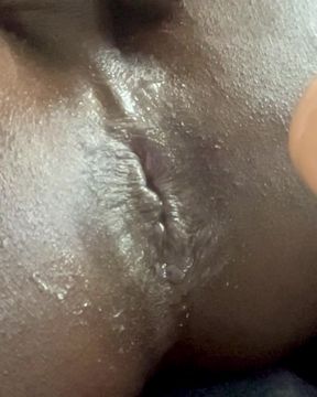 Tight sissy anal grip