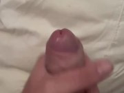 HORNY TWINK CUMS ON HIS PILLOW