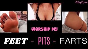 WORSHIP MY FEET, ARMPITS, AND FARTS