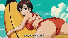 Big-boobed beauty performs beach blowjobs and more