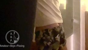 Caught Pissing on His Friend in the Bathtub