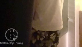 Caught Pissing on His Friend in the Bathtub