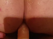 Mistress pegging slave