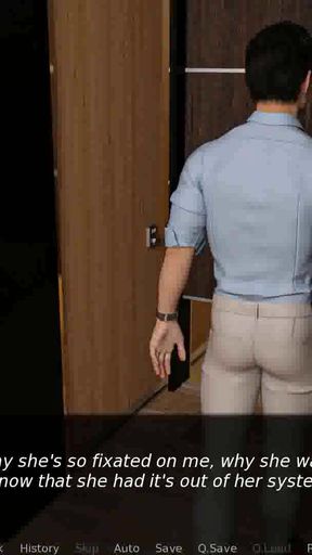 Captivating moment from &quot;Rosewater Manor: Pregnant Wife Cheats Her Husband With His Best Friend And Got Creampied In The&quot;