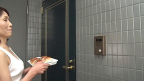 Mature Japanese houswife gets fucked by her neighbor (censored)