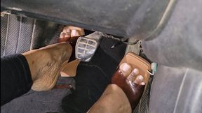 Bad Brakes, But Instructor Loves Watching My Feet! (Footwell)