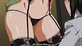 Joven con lenceria secude otaku | Hentai