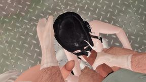 futanari lab assistant became a sex toy of her colleagues (sims + anime hentai + sfm)