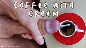 Coffee with Cream (Cum in Coffee)