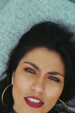 Hot Latina Masturbates on My Couch